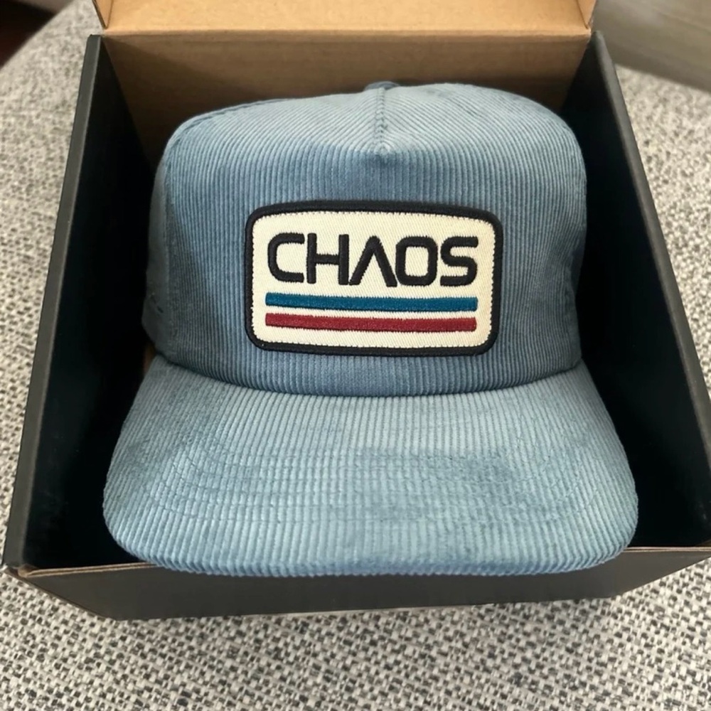 Ruckus “Chaos” Blue Corduroy Cap